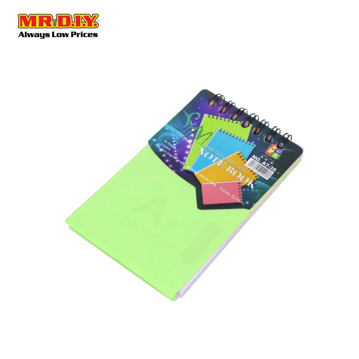 (MR.DIY) Small Note Book  A7-35