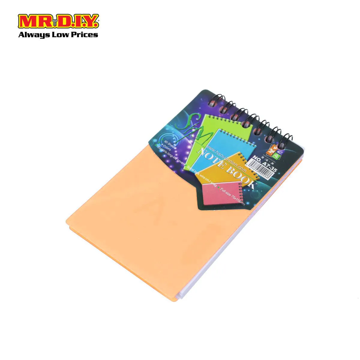 (MR.DIY) Small Note Book  A7-35
