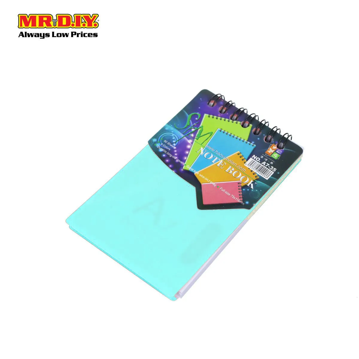 (MR.DIY) Small Note Book  A7-35