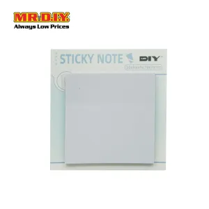 (MR.DIY) Sticky Post-it Adhesive Plain Note 50 Sheets (76 x 76mm)