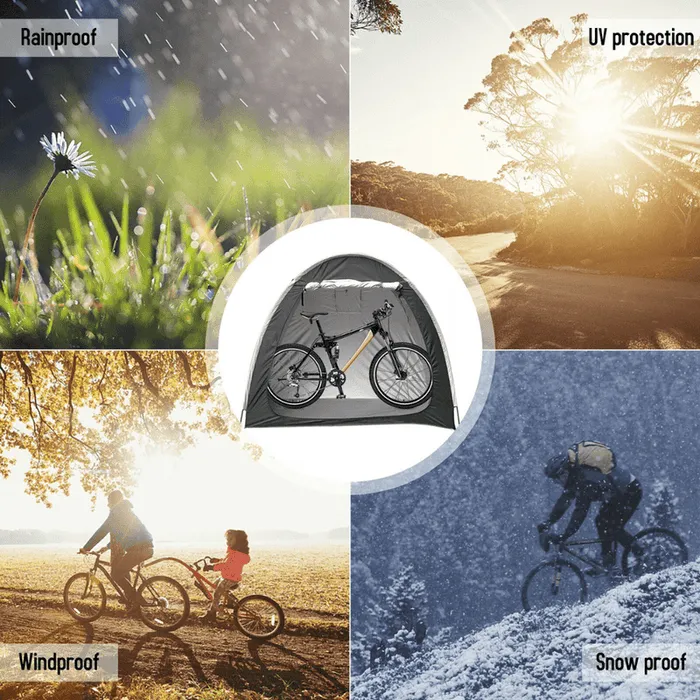 Outdoor Bike Storage Shed