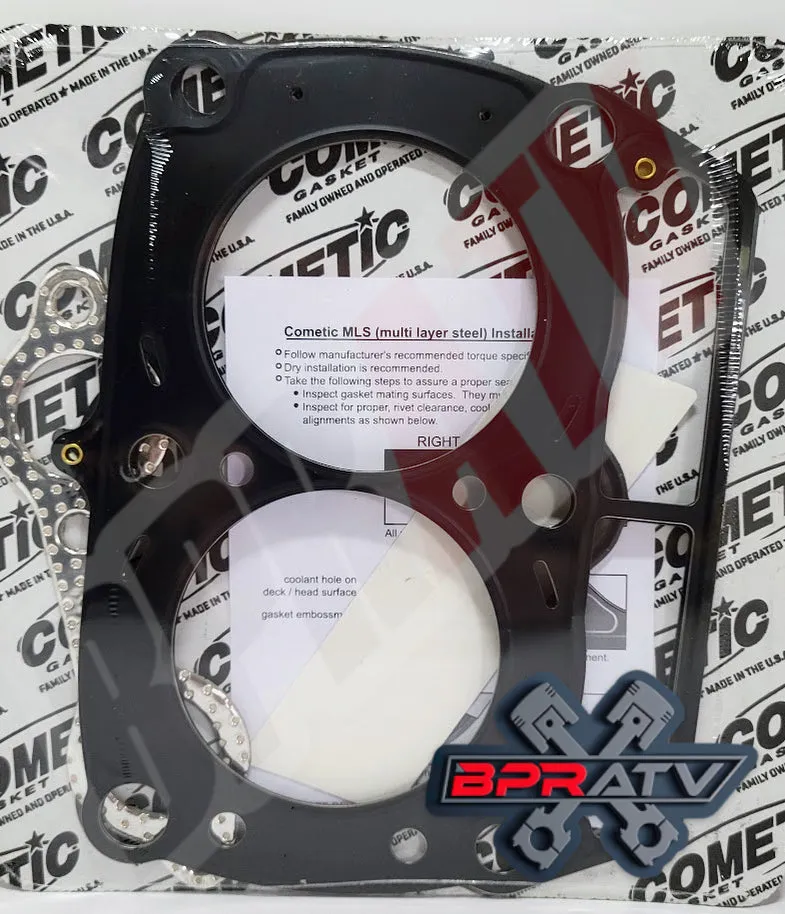 Polaris RZR 800 Wiseco Piston Rings 80mm Piston Ring Set Cometic Top End Gasket