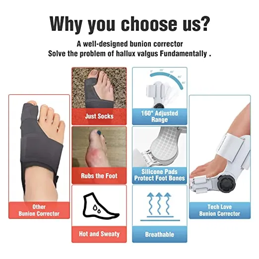 Premium Grade Orthopedic Toe Bunion Corrector
