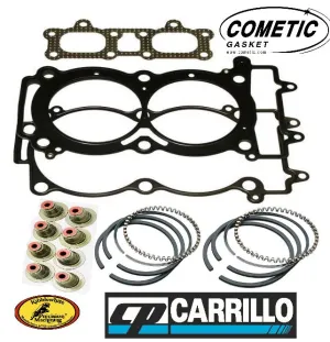 Ranger General 1000 XP CP Piston Rings Gaskets 93m Stock Bore Ring Set Cometic