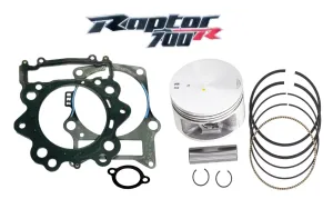 Raptor Rhino 700 Stock Piston Rings Top End Head Gasket Yamaha Upper Rebuild Kit