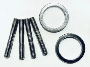 Raptor Rhino 700 Titanium Exhaust Studs Ti Head Pipe Stud Gaskets O-Rings Kit