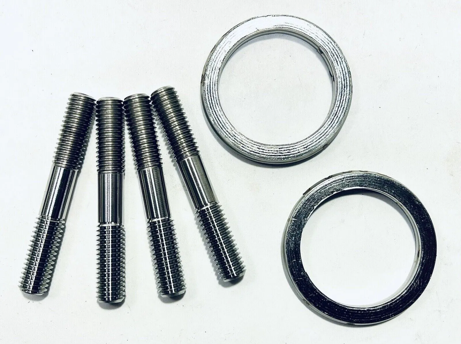 Raptor Rhino 700 Titanium Exhaust Studs Ti Head Pipe Stud Gaskets O-Rings Kit