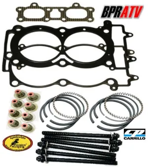 RZR XP 1000 CP Piston Rings Ring Set Head Studs Aftermarket Stud Gaskets Kit
