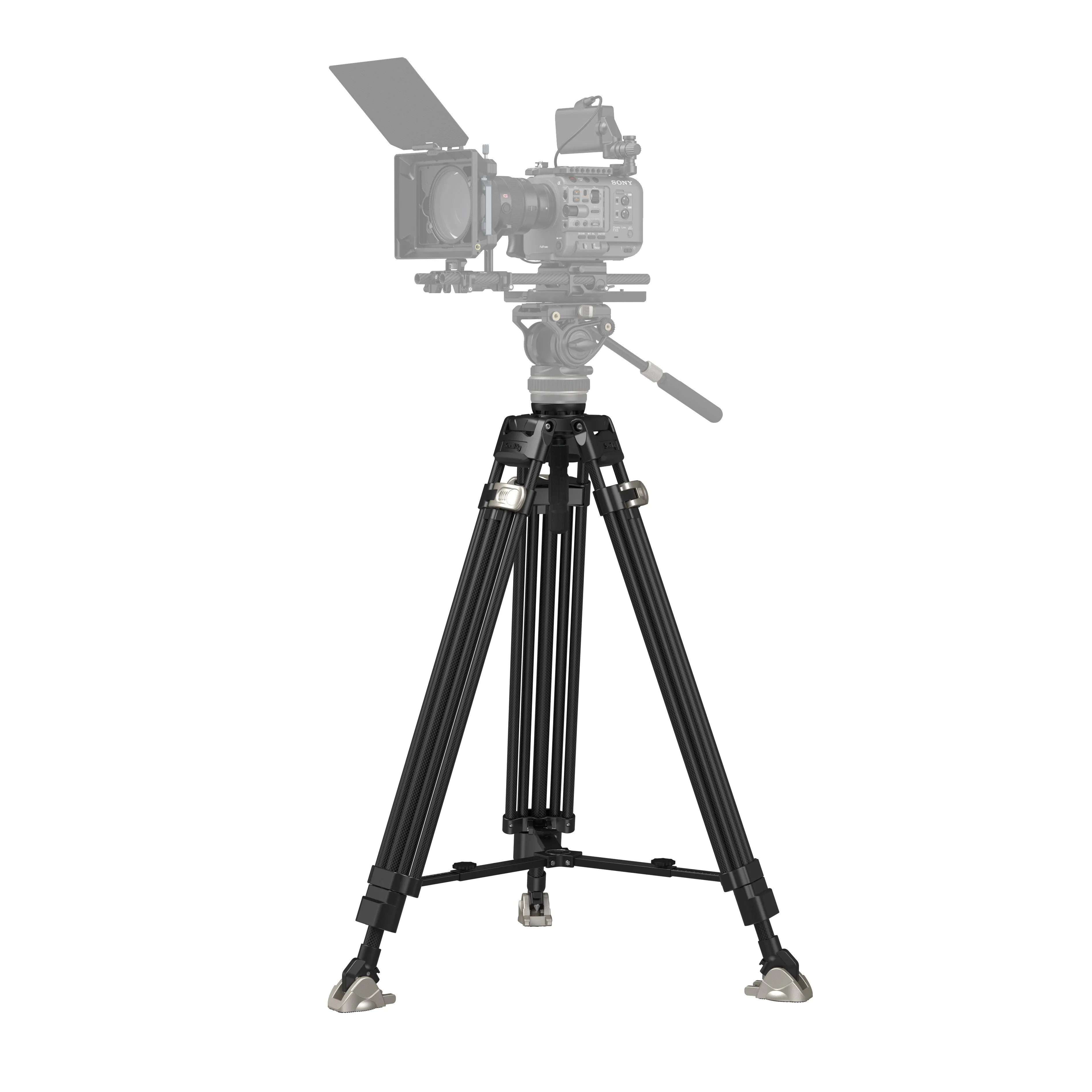SmallRig 4167 FreeBlazer Heavy-Duty Carbon Fiber Tripod (75mm Bowl)