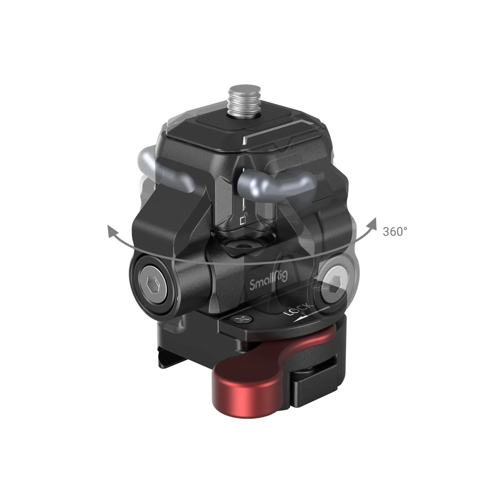 SmallRig Drop-in HawkLock mini Quick Release Monitor Mount with NATO Clamp 3601