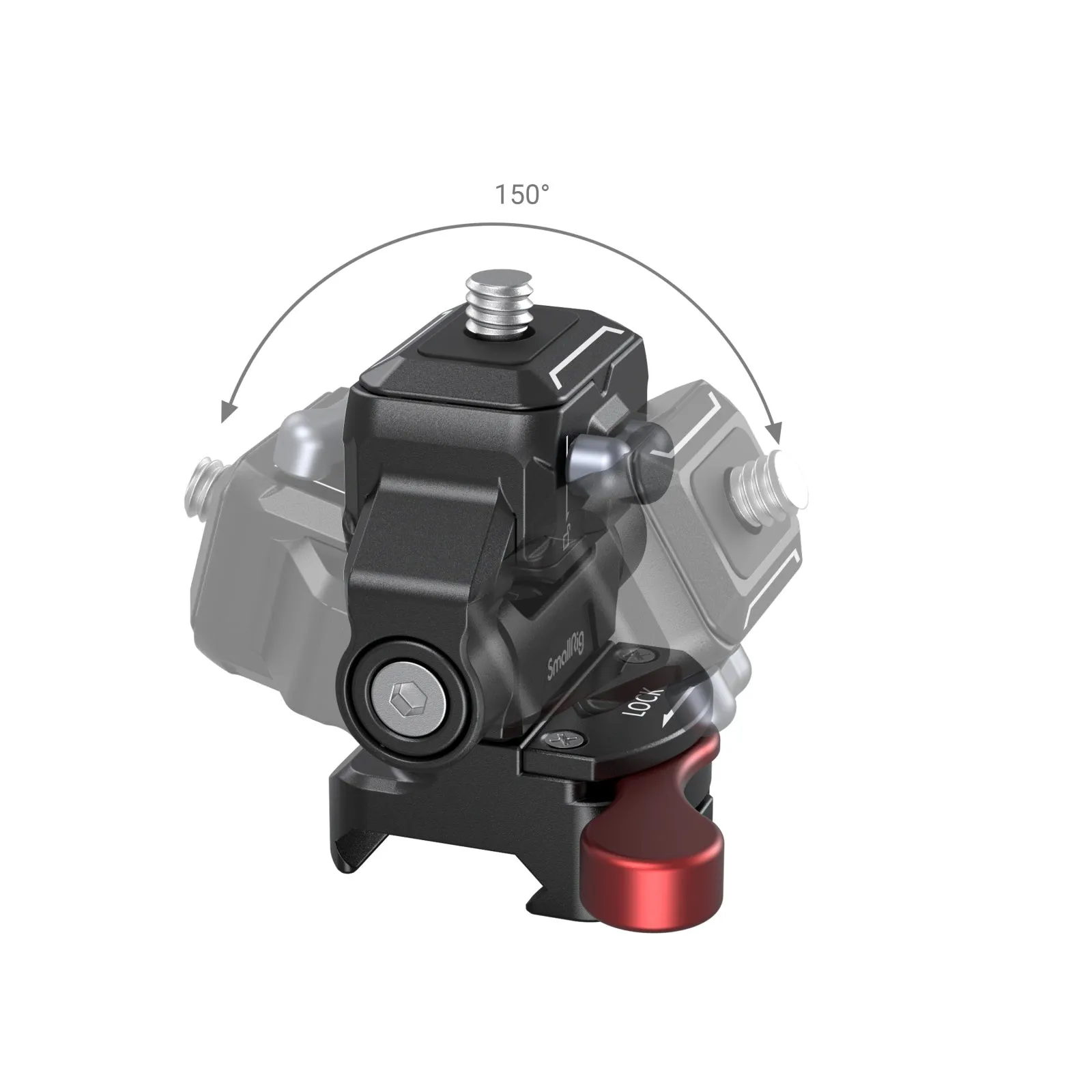 SmallRig Drop-in HawkLock mini Quick Release Monitor Mount with NATO Clamp 3601