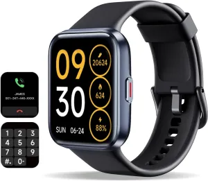 Smart Watch for Men (Answer Call/Dial), Activity Trackers and Smartwatches with Alexa Assistant/Sleep Monitor/Heart Rate/SpO2/Pedometer/Calories, IP68 Waterproof Fitness Watch for iPhone Android