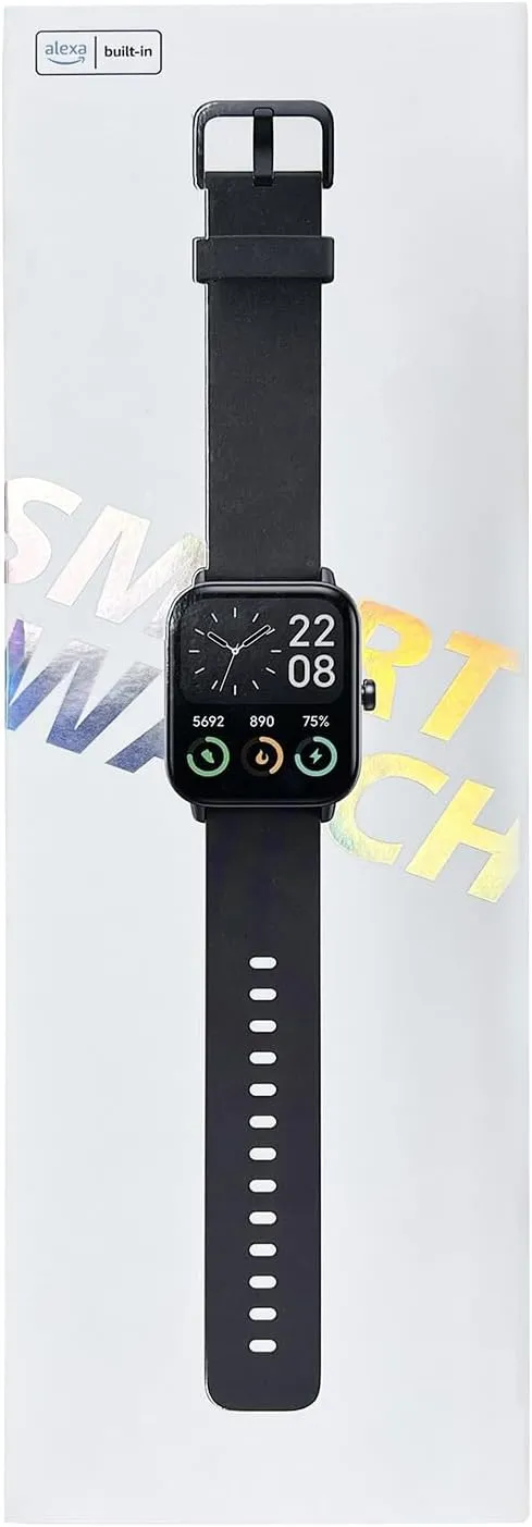 Smart Watch for Women, Android & iPhone Compatible, Fitness Watch Bluetooth Call & Receive Text, 1.8" Smartwatch with Alexa/Heart Rate/SpO2/Sleep Monitor/Calorie Step Tracker, Waterproof 7-Day Battery
