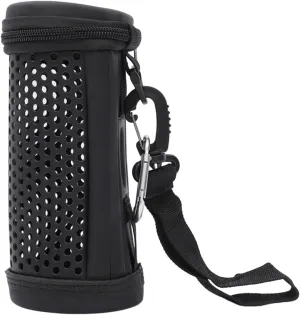 Speaker Cover,Protective Case Cover Compatible with Flip 5 Speaker Carrying Bag Hollow Hard Case Travel Storage Pouch with Portable Wrist Strap Climbing Hook