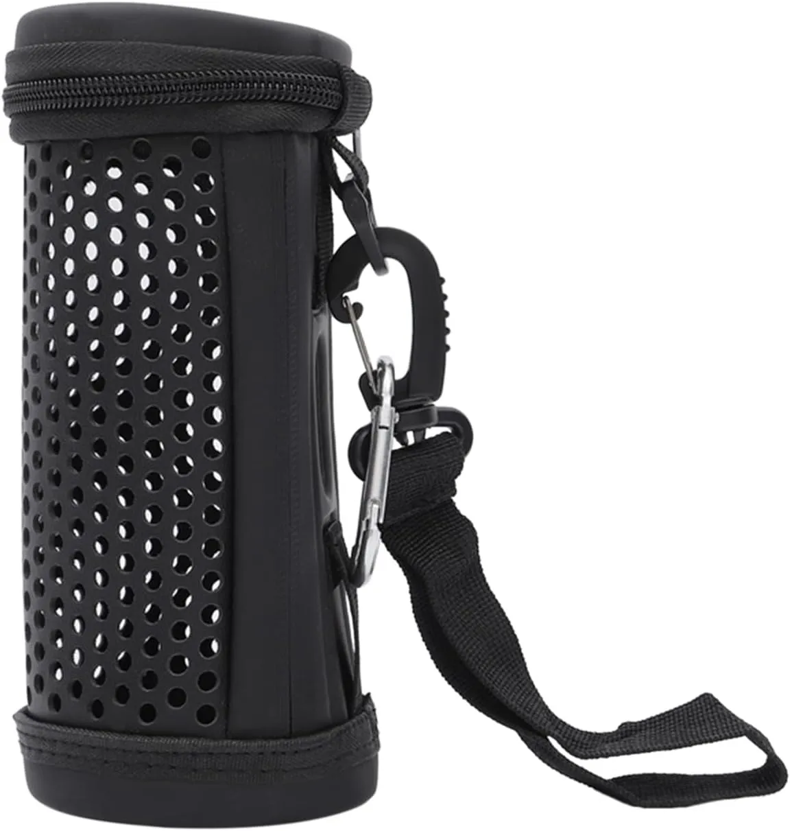 Speaker Cover,Protective Case Cover Compatible with Flip 5 Speaker Carrying Bag Hollow Hard Case Travel Storage Pouch with Portable Wrist Strap Climbing Hook