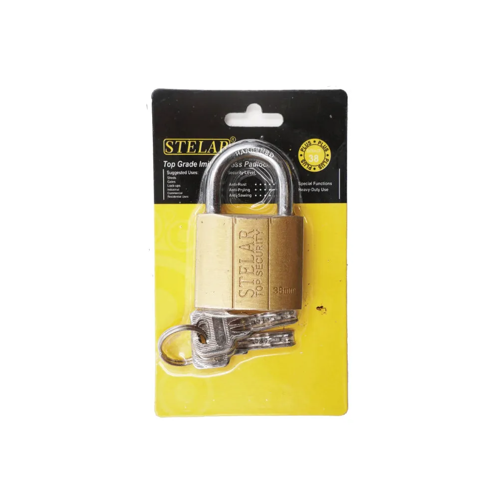 STELAR Brass Padlock (38mm)