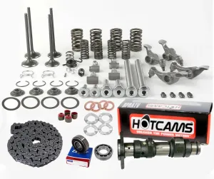 TRX 400EX Hotcams Stage 1 Stock Replace Camshaft Valves Rockers Head Rebuild Kit
