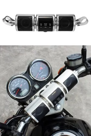 Waterproof Motorcycle Bluetooth Handlebar Speakers - Motorcycle Stereo Speaker