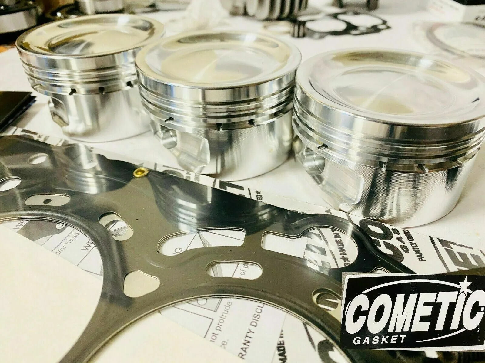 Wildcat XX YXZ1000 CP Pistons Stock Bore Forged Piston Rings Gasket Top End Kit