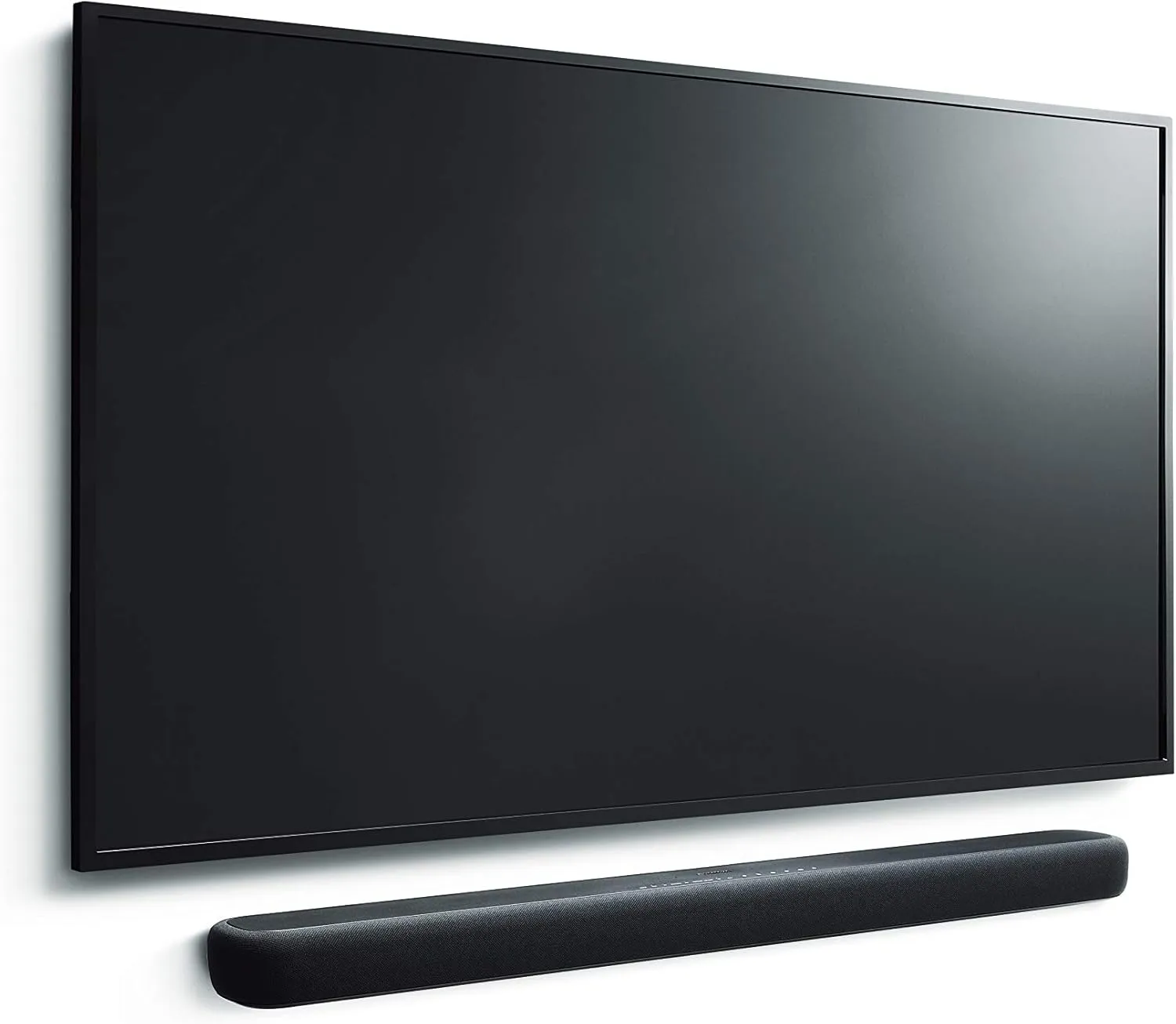 YAMAHA ATS-2090 Sound Bar with Wireless Subwoofer, Bluetooth, and Alexa Voice Control Built-in (Renewed), Black
