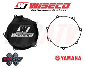 Yamaha YZ450F WR450F YZ WR 450F Wiseco Black Billet Clutch Basket Cover Gasket